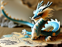 文化，探秘龙的起源母题、龙女传说与龙迹地图的奥秘