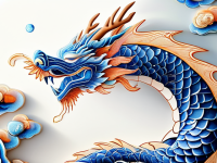 龙文化中的珐琅艺术与目龙纹线描的精髓