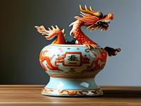 文化，日用器物上的龙纹—瓦当、角与铭文的传奇