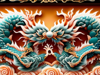 龙文化探秘，龙纹与火焰纹的奥秘}