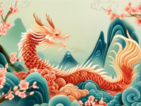 龙凤合纹—中国传统艺术中的构图与寓意}