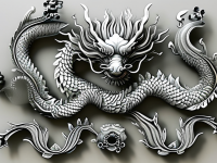 錾刻艺术中的卷草龙纹，揭秘其工艺路线与入门技巧}