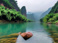 龙文化在粤北的瑰宝—探秘龙河龙传说}