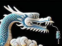 探秘龙文化，觥上的水纹龙纹—纹样拆解