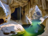 探秘秦汉时期的地方志中的龙洞—一个充满神秘色彩的文化遗产}