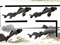 文化，工艺路线，拓印如何呈现龙鱼混生龙纹的速览