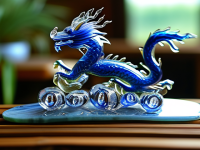 龙文化与日用器物上的龙纹，玻璃升龙工艺笔记