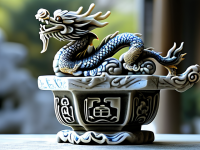 龙文化与龙纹器物，石刻中的神秘力量