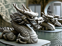 探秘龙文化，碑刻题记与镇水传说的奥秘