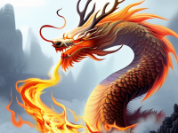 龙文化中的构图与寓意，降龙与火焰纹的深层解读