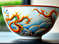 龙文化中的瑰宝—碗上的釉下彩工艺探秘}