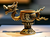 龙文化博物馆藏品解读，爵杯龙形器与铭文的奥秘}